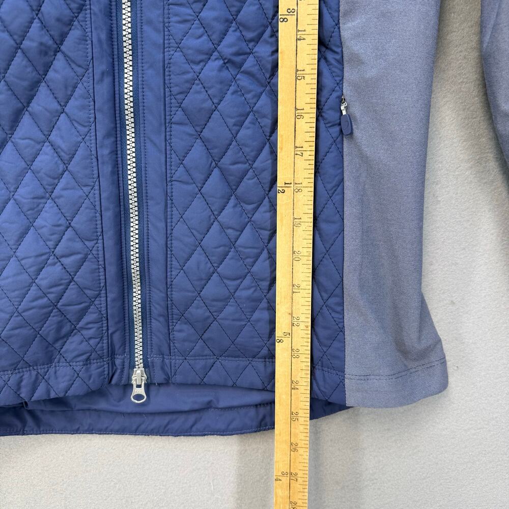 TaylorMade Diamond Stitched Jacket Women's M Blue Zero Restriction PrimaLoft - Picture 12 of 12